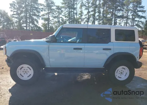 2025 Ford Bronco Heritage Edition from USA, damaged, VIN 1FMEE4DP6SLA83517